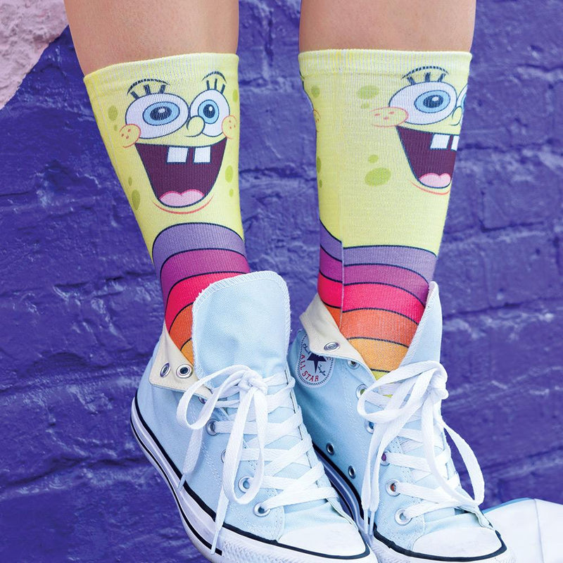 SpongeBob SquarePants Rainbow Socks - SpongeBob SquarePants Official Shop
