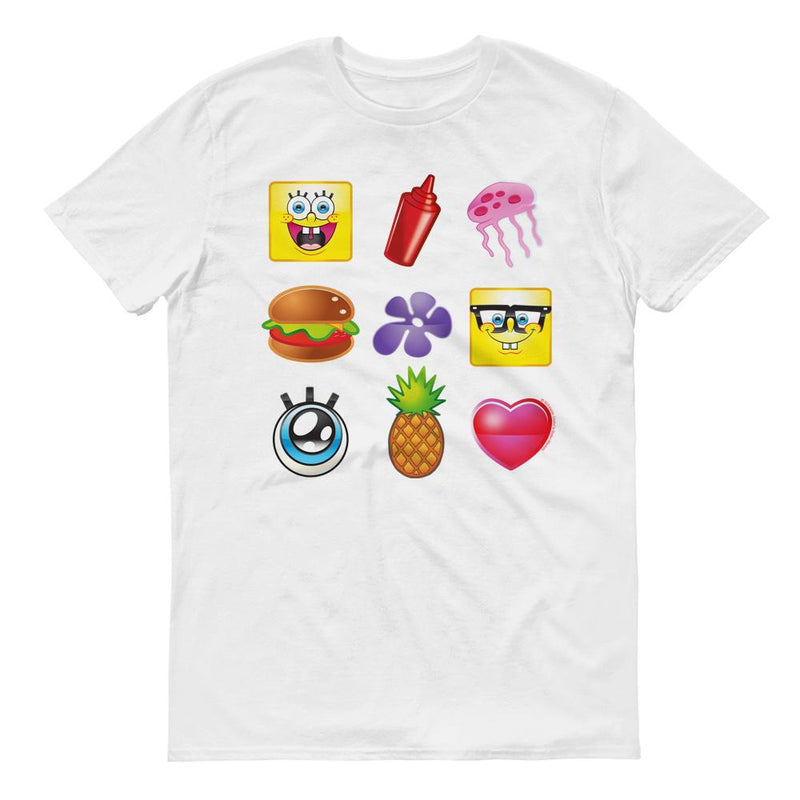 SpongeBob SquarePants Emojis Men's Short Sleeve T-Shirt