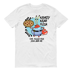 Krusty Krab Pizza Short Sleeve T-Shirt
